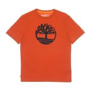 River Tree Tee Chestnut/apple Herre T-shirt