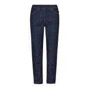 Regular Sl Trousers Dark Blue Denim