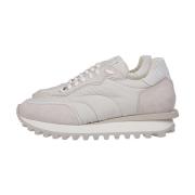 Nylon og Ruskind Sneaker