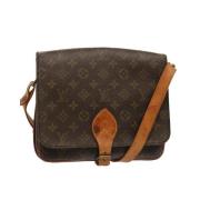 Pre-owned Canvas louis-vuitton-tasker