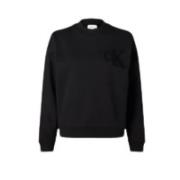 Chenille CK Crewneck Sweatshirt Sort