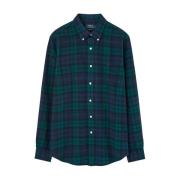 Rutet Button-Down Skjorter