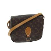 Pre-owned Canvas louis-vuitton-tasker