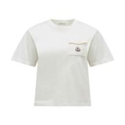 Hvide T-shirts og Polos med Lomme