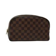 Pre-owned Canvas louis-vuitton-tasker