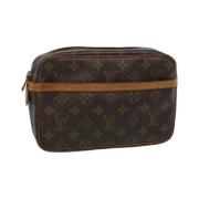 Pre-owned Canvas louis-vuitton-tasker