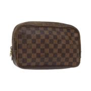 Pre-owned Canvas louis-vuitton-tasker