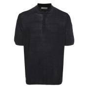 Linned Polo Skjorte 100% Italien