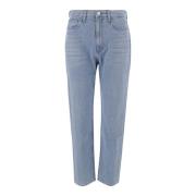 Indigo Denim Jeans Straight Leg