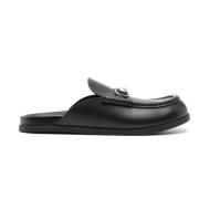 Sorte Horsebit Mules Slip-On Sko