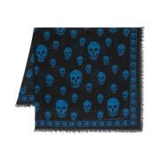 Skull Print Modal Blend Tørklæde