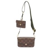 Pre-owned Canvas louis-vuitton-tasker