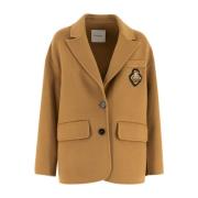 Guld Crest Blazer