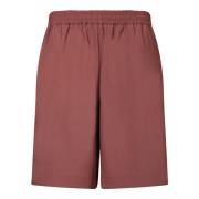 Brun Stilfulde Shorts