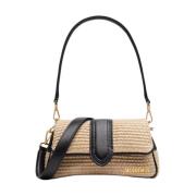 Elegant Flettet Crossbody Taske