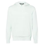 Strikket Mint Bomuld Hoodie