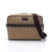 Pre-owned Canvas gucci-tasker