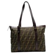 Pre-owned Canvas fendi-tasker