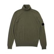 Sten Grå Logo Patch Sweater