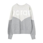 Grå Logo Sweater