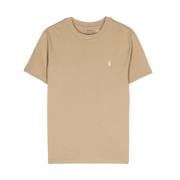 Beige T-shirts og Polos