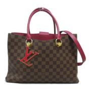 Pre-owned Coated canvas louis-vuitton-tasker