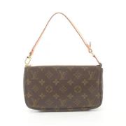 Pre-owned Coated canvas louis-vuitton-tasker