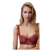 Romantisk Bliss Bra med Delikat Broderi