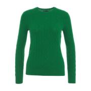 Cable Strik Crew Neck Sweater