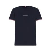 Marine Logo Tipped Tee Shirt