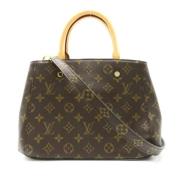 Pre-owned Coated canvas louis-vuitton-tasker