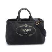 Pre-owned Canvas prada-tasker