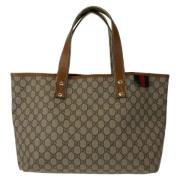 Pre-owned Canvas gucci-tasker