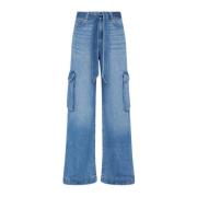 Cargo Palazzo Dream On High Waist Jeans