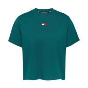 Broderet logo boxy fit t-shirt