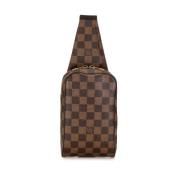 Pre-owned Canvas louis-vuitton-tasker