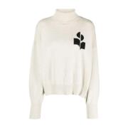 Hvid Sweatshirt AW24 Hyggelig Stil