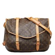 Pre-owned Canvas louis-vuitton-tasker