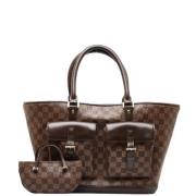 Pre-owned Canvas louis-vuitton-tasker