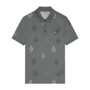 Polka Diamond Polo Shirt