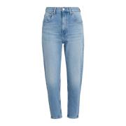 Mom Jean Slim-Fit High-Waisted Jeans