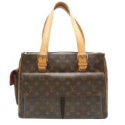 Pre-owned Canvas louis-vuitton-tasker