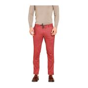 Uld-Effekt Flannel Ekstra Slim Fit Chino Bukser