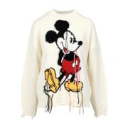 Mickey Inlay Uldblanding Sweater