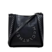 Stud Embellished Alter Crossbody Taske