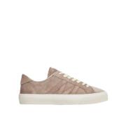 Suede Low Top Sneakers med Striber