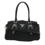 Pre-owned nylon prada-tasker