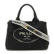 Pre-owned Canvas prada-tasker