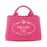 Pre-owned Canvas prada-tasker