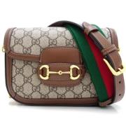 Pre-owned Canvas gucci-tasker